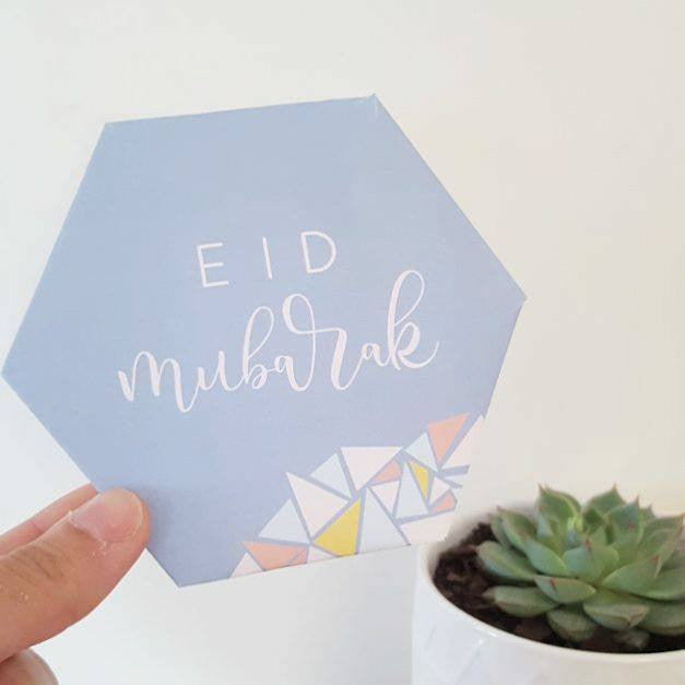 Hexagon Eid Envelopes