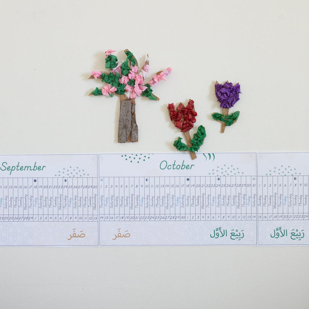 Montessori Linear Calendar