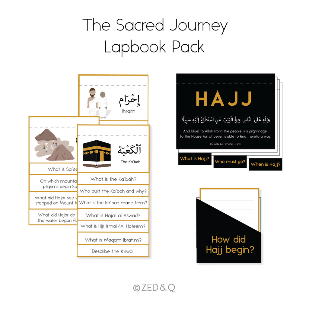 The Sacred Journey Hajj Timeline + Bonus Lapbook