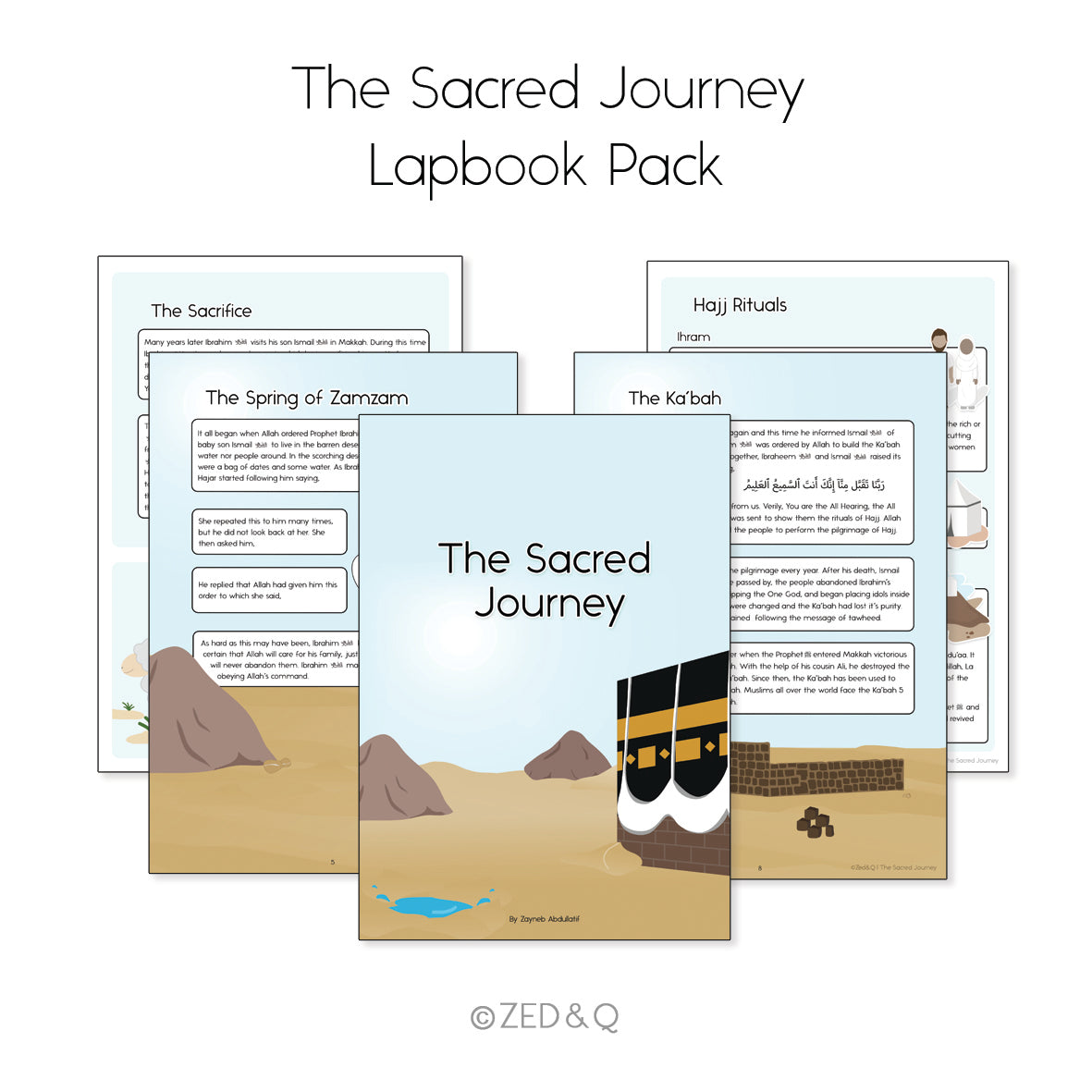The Sacred Journey - Hajj Ritual Timeline – Zed&Q