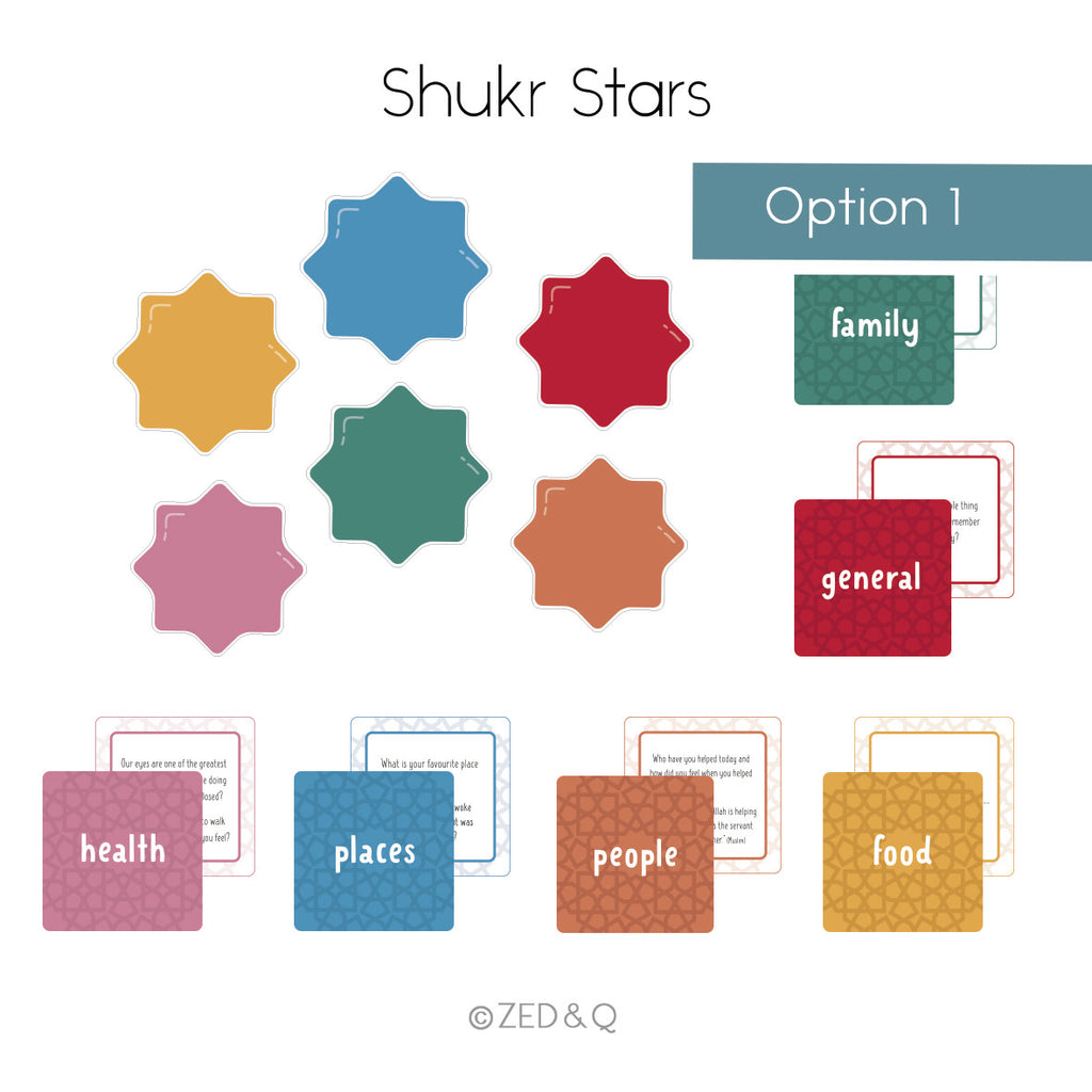 Shukr Stars Family Activity