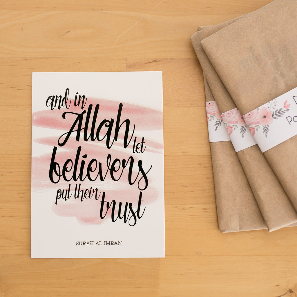 Zed&Q Islamic Product Divine Light Postcard Collection Postcards