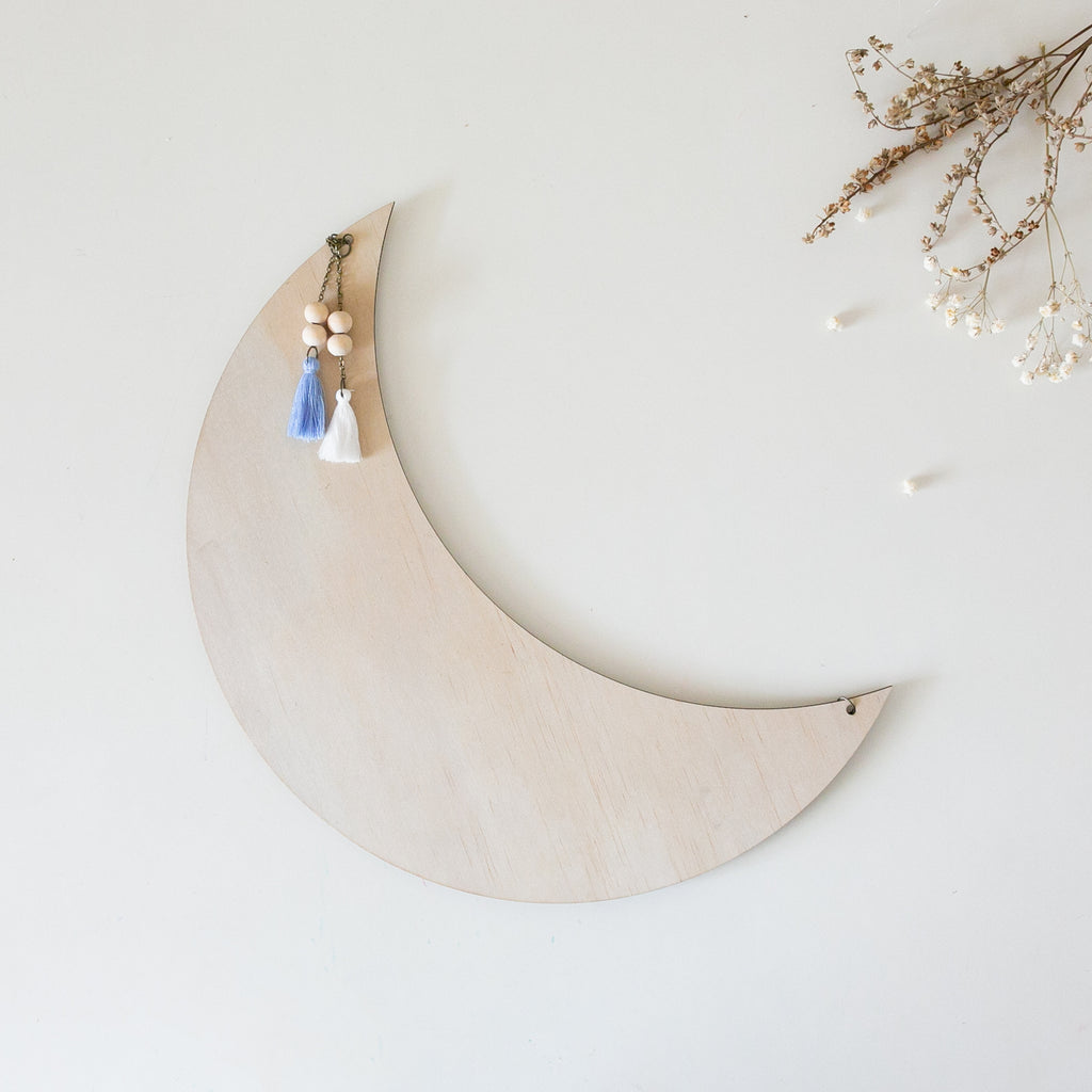 Zed&Q Islamic Product Ramadan Moon Wooden Decor